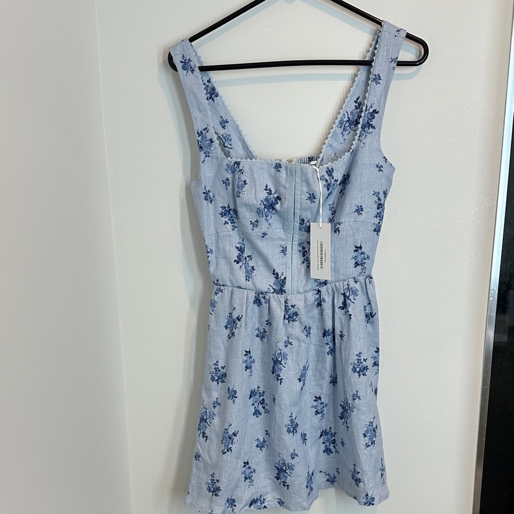 Reformation Sherri Linen Dress